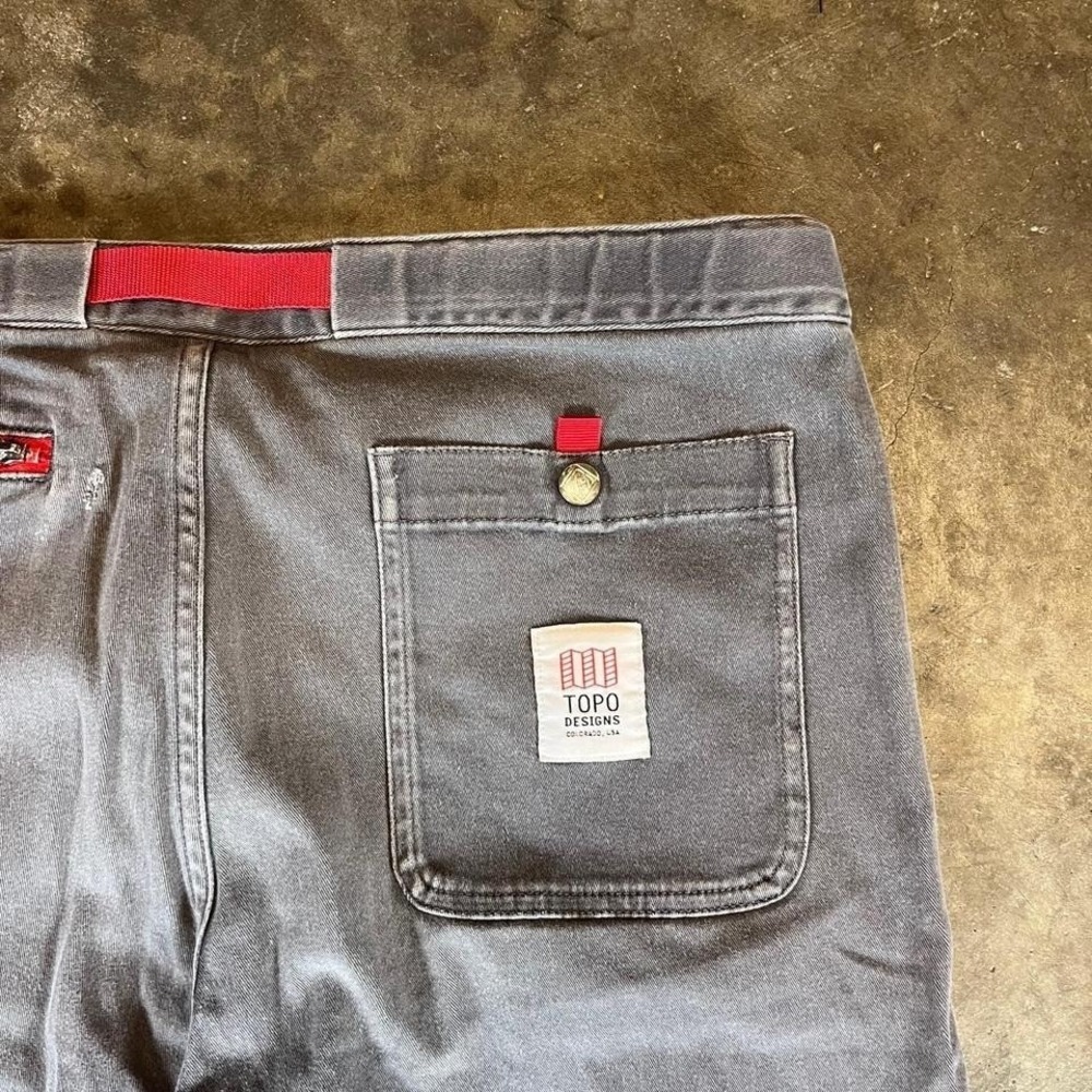 Topo Designs grey jeans Men's Size large - Picture 2 of 8